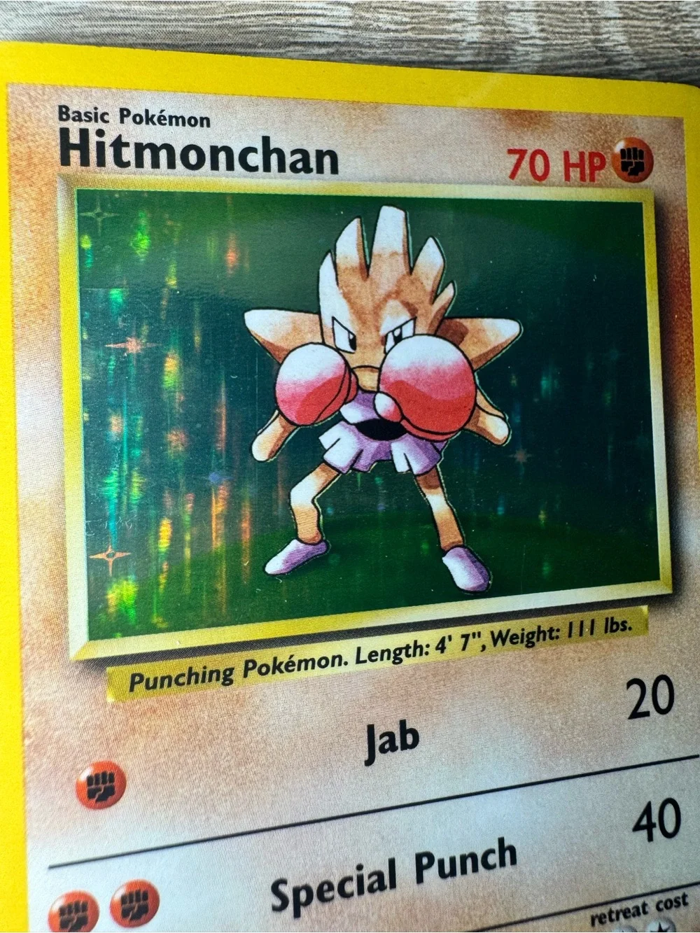 Hitmonchan #7/Pokemon Base Set